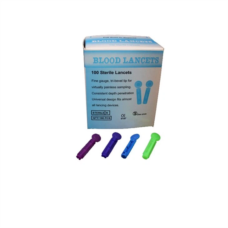 Disposable Medical Stainless Steel Blood Collection Needle Twist Blood Lancet