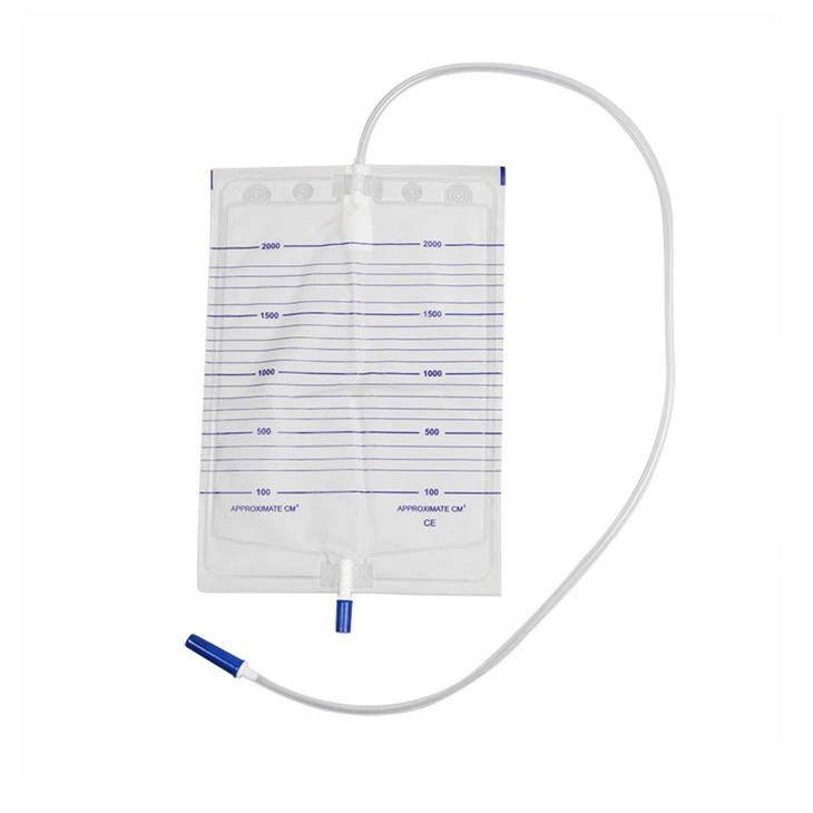 plastic urine bag
