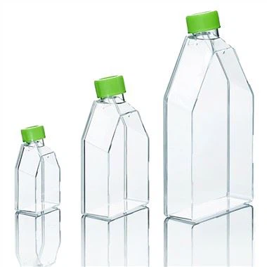 Aufbewahrungsflasche für Laborreagenzien, PET, graduiert, 50 ml, 250 ml, 600 ml, Zellkulturflasche mit Verschlusskappe